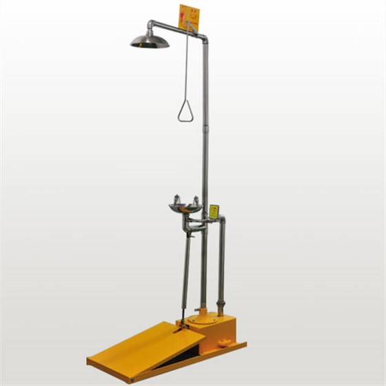 博化大踏板復(fù)合式洗眼器