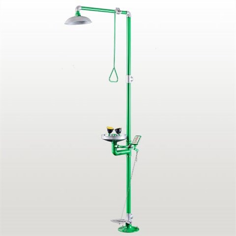 加強防腐復合式304不銹鋼緊急沖淋洗眼器BH30-1011L