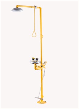 加強防腐復(fù)合式304不銹鋼緊急沖淋洗眼器BH30-1011（ABS）