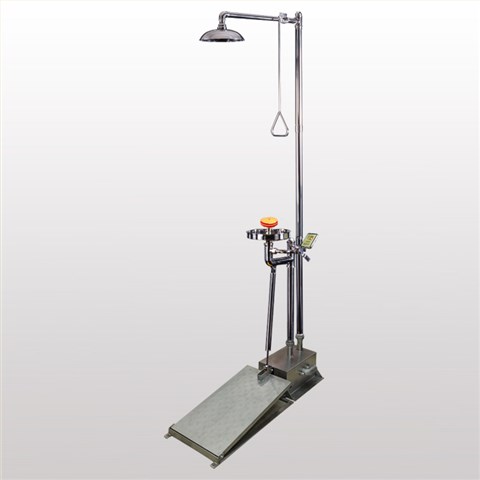 防凍排空復(fù)合式大踏板304不銹鋼洗眼器BH30-5012T