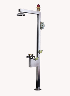 防凍復合式304電伴熱洗眼器（不銹鋼外殼）0206-1062