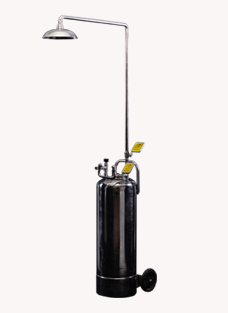 便攜式移動(dòng)推車(chē)洗眼器(定制型)BH34-0665F