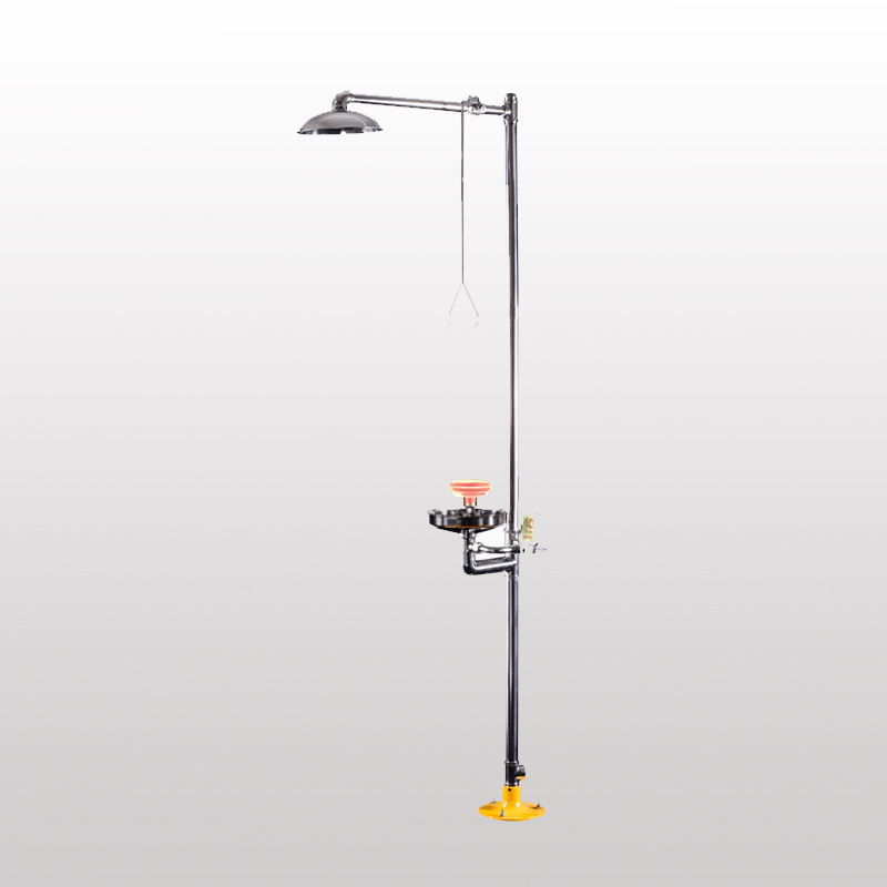單噴頭復(fù)合式緊急沖淋洗眼器(304不銹鋼)BH30-1010T 單噴頭復(fù)合式緊急沖淋洗眼器(304不銹鋼)BH30-1010T