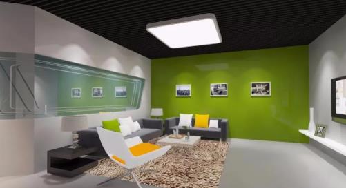 青島沙盤模型公司北歐風格辦公室裝修效果圖